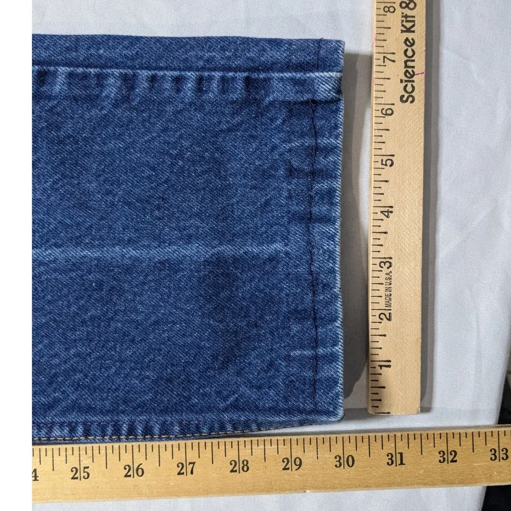 VTG 80/90s Levis 506 Orange Tab Jeans Made in USA Medium Wash Blue Actual 32x30